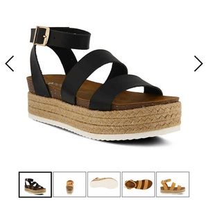 DSW Patricia Larissa Espadrille Platform Sandal